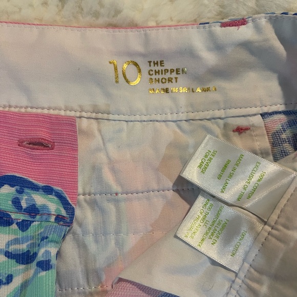 Lilly Pulitzer Chipper Shorts (matching tee included for free—see note) - Picture 3 of 10